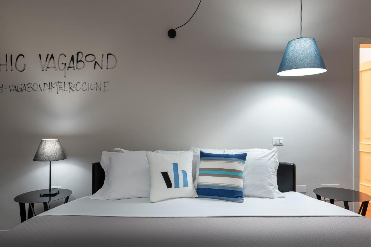 Hotel Vagabond Riccione Exterior foto
